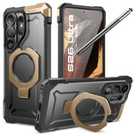 Supcase UB Grip Mag MagSafe Hülle für Samsung Galaxy S26 Ultra – Schwarz und Braun