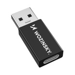 Wozinsky WAAC-01 USB-A - USB-C OTG Adapter - Schwarz