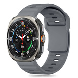 Tech-Protect Silicone Line Strap for Samsung Galaxy Watch Ultra (47mm) - Gray