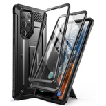 Unicorn Beetle Pro Supcase Hülle für Samsung Galaxy S23 Ultra - schwarz