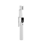 Selfie stick / telescopic pole with tripod Dudao F18W - white