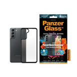 PanzerGlass ClearCase Hülle für Samsung Galaxy S21 - transparent und schwarz