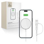 Tech-Protect QI15W-A44 Magnetic Wireless Charger with MagSafe - White