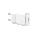 Puro White 20W Power Delivery USB-C Wandladegerät – Weiß