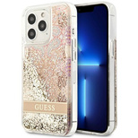 Guess GUHCP13XLFLSD iPhone 13 Pro Max 6,7" złoty/gold hardcase Paisley Liquid Glitter