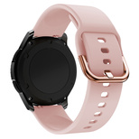 Silikonarmband TYS Band für Samsung Galaxy Watch 40 / 41 / 42 / 43 / 44 mm - Rosa
