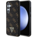 Guess 4G Triangle case for Samsung Galaxy S24+ - black