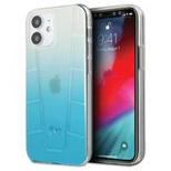 Mercedes Transparent Line Case für iPhone 12 mini - Blau
