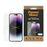 PanzerGlass Classic Fit antibakterielles Glas für iPhone 14 Pro Max