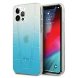 Mercedes MEHCP12LCLGBL iPhone 12 Pro Max 6,7" niebieski/blue hardcase Transparent Line