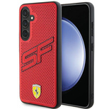 Ferrari Big SF Perforated case for Samsung Galaxy S24+ - red