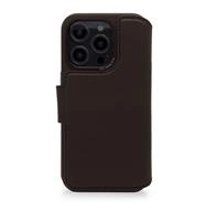 Etui Decoded Detachable Wallet Case skórzane z MagSafe z klapką do iPhone 14 Pro - brązowe