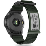 Tech-Protect Scout Strap for Garmin Fenix 5 / 6 / 6 Pro / 7 - Dark Green