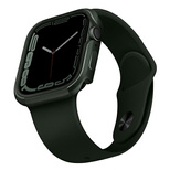 Etui UNIQ Valencia na Apple Watch 4/5/6/7/8/SE/SE2 45/44mm - zielone