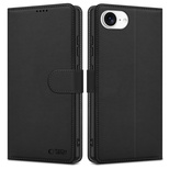 Tech-Protect Wallet Case for iPhone 16e / 17e - Matte Black