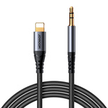 Joyroom Audio Transfer Series SY-A06 mini jack 3.5 mm / Lightning cable 1.2 m - black