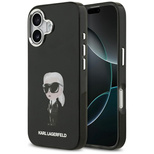 Karl Lagerfeld IML Aquarelle Karl &amp; Logo MagSafe Case for iPhone 17 - Black