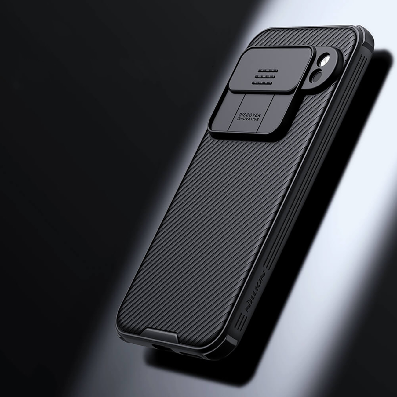 Phone in Nillkin CamShield Pro Case