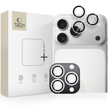 Tech-Protect Camring Fit+ Kameraabdeckung für iPhone 14 Pro / Max / 15 Pro / Max / 16 Pro / Max / 17 Pro / Max – Silber