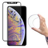 Wozinsky Full Cover Flexi Nano Glass Film Tempered Glass with Frame iPhone 12 Mini Black