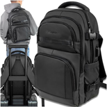 Plecak Wozinsky WPW-20L z kieszenią na laptopa podróżny 40x20x25 cm do luku bagażowego - czarny