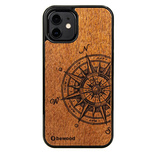 Etui Bewood Traveler Merbau drewniane na iPhone 12 / 12 Pro - jasnobrązowe