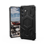 UAG Monarch Pro case for Samsung Galaxy S24+ 5G with magnetic module - black carbon