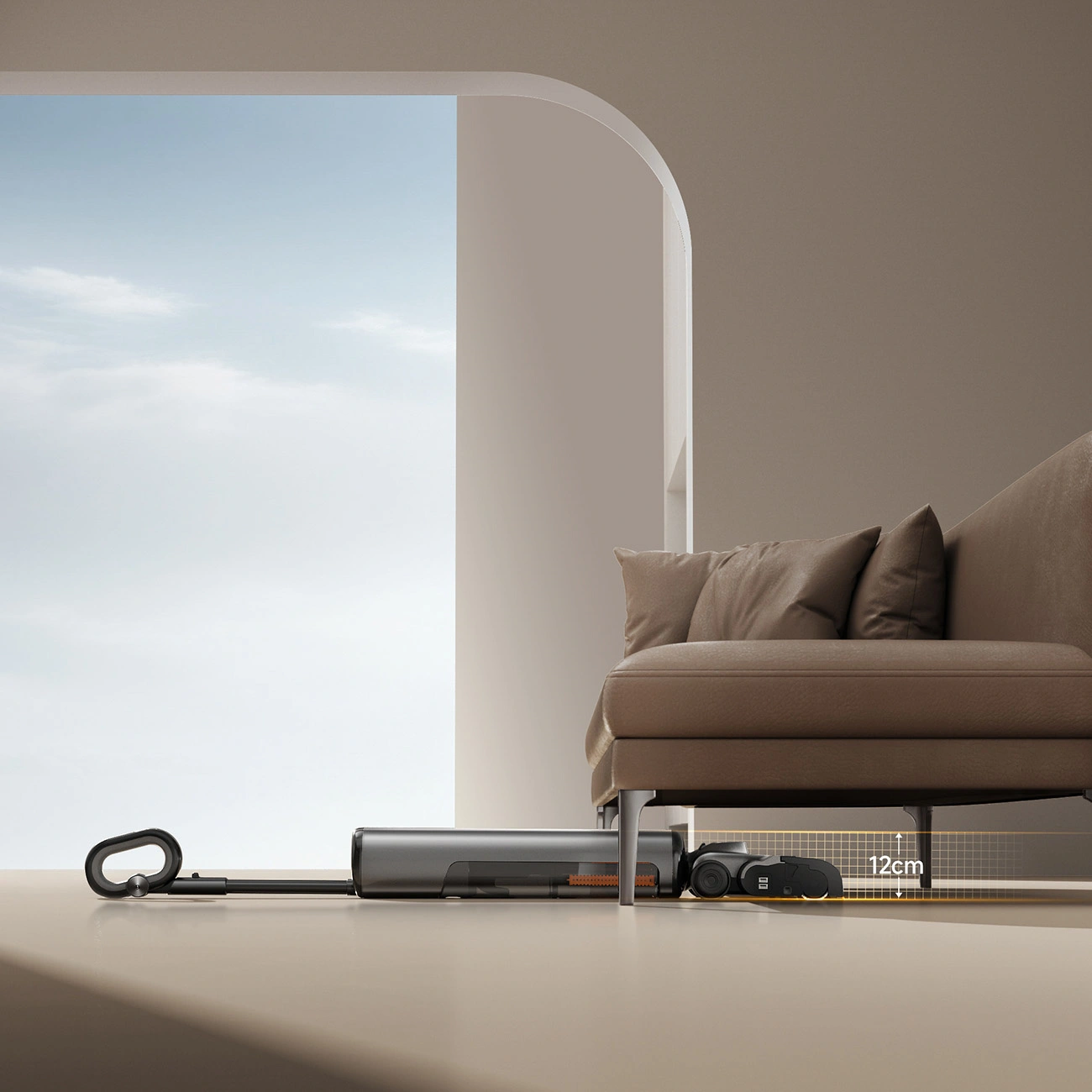 Odkurzacz UWANT dociera w trudno dostępne miejsca