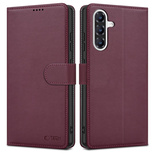 Tech-Protect Wallet Case for Samsung Galaxy A36 5G - Burgundy