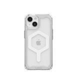 UAG Plyo MagSafe case for iPhone 15 - transparent and white