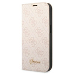 Guess GUBKP14SHG4SHP iPhone 14 6.1 &quot;pink / pink book 4G Vintage Gold Logo