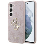 Guess 4G Big Metal Logo case for Samsung Galaxy A35 - pink