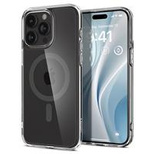 Spigen Ultra Hybrid Mag Case mit MagSafe für iPhone 15 Pro – Transparentes Grau