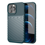 Thunder Case Flexibel Robuste Panzer Handyhülle TPU Schutzhülle für iPhone 13 Pro Max grün