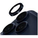 Szkło na aparat UNIQ Optix Prime Camera Lens Protector na iPhone 17 Pro / 17 Pro Max z aplikatorem - granatowe