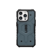 Etui UAG Pathfinder MagSafe do iPhone 15 Pro - niebieskie