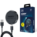 3mk Hardy Wireless Charger 2in1 15W induktives Ladegerät - Schwarz