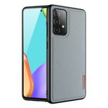 Dux Ducis Fino Etuihülle aus Nylonmaterial für Samsung Galaxy A72 4G grau