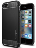 Spigen Rugged Armor iPhone 5S / SE Case - Black