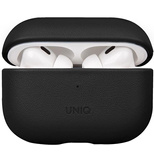 Uniq Terra Genuine Leather case for AirPods Pro 2 - black