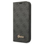 Guess GUBKP14LHG4SHK iPhone 14 Pro 6.1 &quot;black / black book 4G Vintage Gold Logo