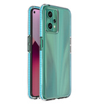 Spring Case für Realme 9 Pro Silikonhülle mit Rahmen hellblau