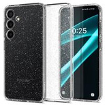 Spigen Liquid Crystal Hülle für Samsung Galaxy S24+ – transparent und glitzernd