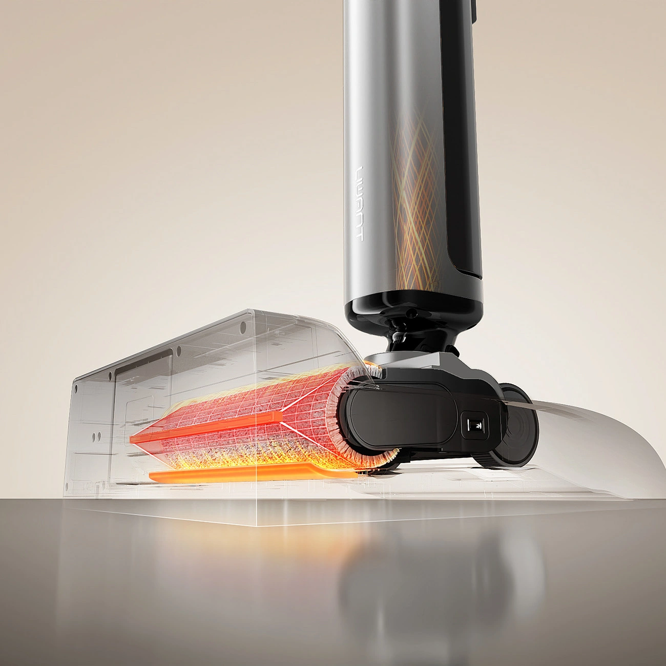 Konstrukcja odkurzacza zapobiega plątaniu się włosów