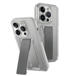 Uniq case Heldro Mount with Stand iPhone 15 Pro Max 6.7&quot; transparent/lucent clear