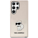 Karl Lagerfeld KLHCS23LHNCHTCP S23 Ultra S918 pink/pink hardcase Ikonik Choupette