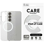 CARE by PanzerGlass Flagship Urban Combat StarLight White QI-Hülle für Samsung Galaxy S25+ – transparent