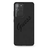 Guess GUHCS21LLSVSBK S21 Ultra G998 black/black hardcase Script Vintage