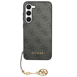 Guess 4G Charms Collection Hülle für Samsung Galaxy S24 Ultra – schwarz