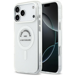 Karl Lagerfeld IML Karl RSG Logo MagSafe Case for iPhone 17 Pro Max - Transparent